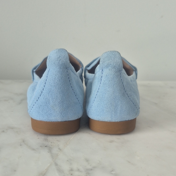 Kate Spade Sky Blue Suede Flats - Picture 4 of 8